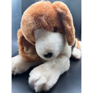 Russ Berrie Plush Beagle Dog Stuffed Animal Toy Barclay Collection Puppy 562 HTF